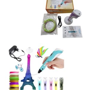 Lápiz 3D + USB recargable + filamentos