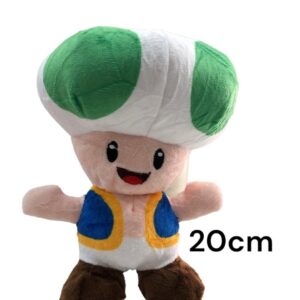 PELUCHE MARIO Toad verde de 20cm