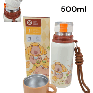 Termo c/doble pico Capibara 500ml