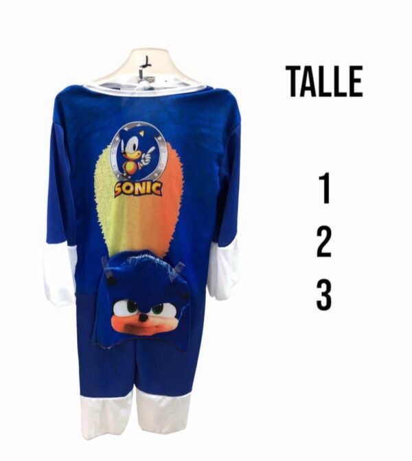Disfraz de Sonic T. 1,2 y 3