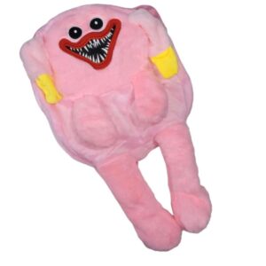 Mochila Huggi Wuggi rosa c/luces y levanta orejas.