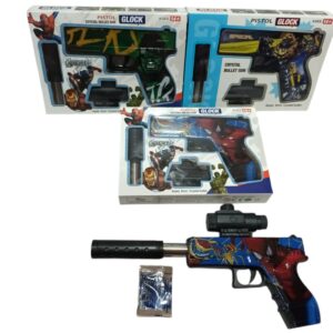 PISTOLA HIDROGEL DE PERSONAJES