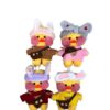 PELUCHE  pato lalafanfan 30cm AMARILLO - Imagen 2