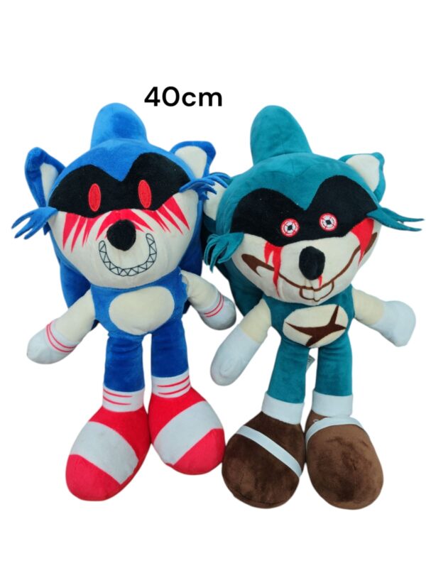 peluche sonic sangriento 40 cm