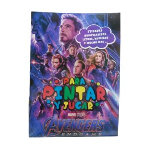 LIBRO PARA COLOREAR DE AVENGERS