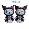 LLAVERO KUROMI GIRA CARA - Imagen 2