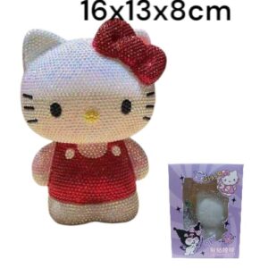 PINTURA DIAMANTE MUÑECO KITTY 16X13X8CM 30410