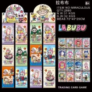 CARTA LABUBU X3 TIRAS