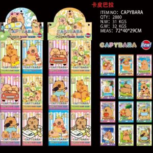 CARTA CAPIBARA X3 TIRAS
