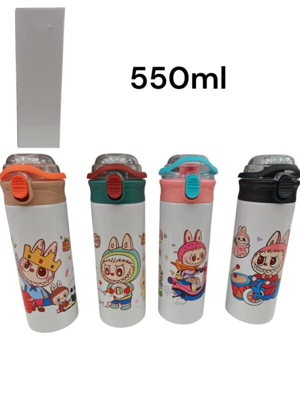 BOTELLA TERMICA CON PICO SORBETE LABUBU 3484 550ML