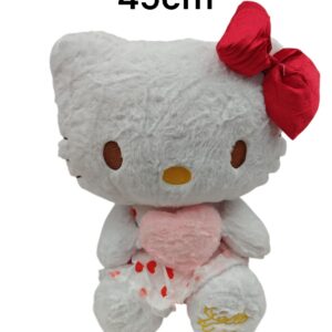 PELUCHE HELLO KITTY CON CORAZON 45CM