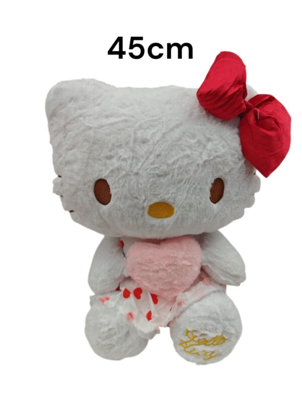 PELUCHE HELLO KITTY CON CORAZON 45CM