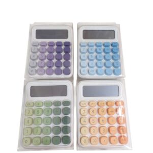 CALCULADORA MULTICOLOR 2020