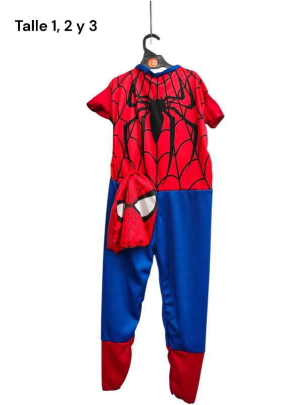 DISFRACE SPIDERMAN ROJO1/2/3