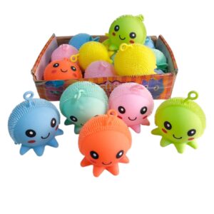 SQUISHY YOYO CALAMAR C/ LUZ