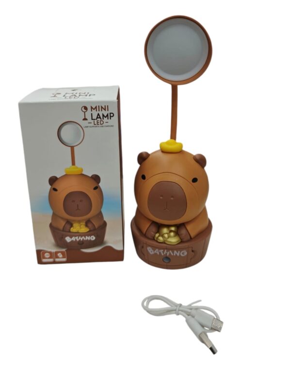 VELADOR CAPIBARA C/SACA PUNTA 65458
