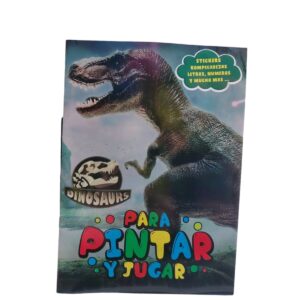 LIBRO PARA COLOREAR DE DINOSAURIO