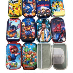 CARTUCHE 3D PERSONAJES (A2P65)22X14X6CM