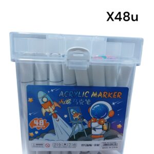 MARCADOR DOBLE PUNTA X48 COLORES 511369