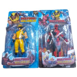 MUÑECO DEDPOOL Y WOLVOLIN X1 87111