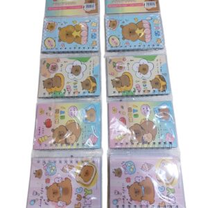 TIRA CUADERNITO DE CAPIBARA X4 358