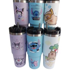 VASO TERMICA DE PERSONAJE C/MANIJA 900ML KURIO CAPIBARA