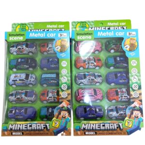 AUTO DE METAL MINECRAFT X10