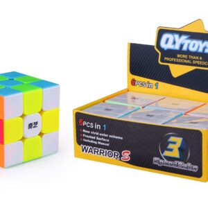 CUBO QIYI 3X3 COMUN CAJA X6 (PRECIO POR CAJA)