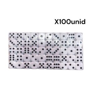 DADOS BLANCOS X100UNID