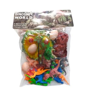 DINOSAURIO X18ANIMAL Y PLANTA (12804)