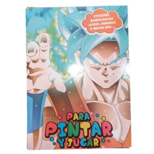 LIBRO PARA COLOREAR DRAGON BALL