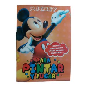 LIBRO PARA COLOREAR DE MICKEY