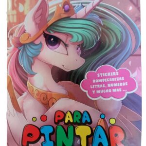 LIBROS PARA COLOREAR UNICORNIO