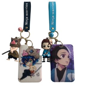 LLAVERO CON PORTA SUBE DEMON SLAYER 1