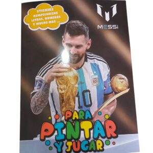 LIBRO PARA PINTAR DE MESSI