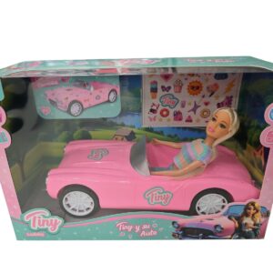 MUÑECA TINY Y SU AUTO (36721)