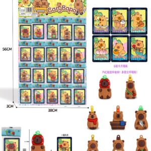 PLANCHA CAPIBARA CON CARTA X20 SOBRES (7033)