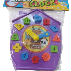 RELOJ DIDACTICO FORMA CASA (23236)
