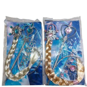 SET DE TRENZA CORONA Y BARITA