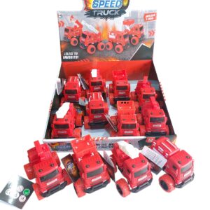 CAMION DE BOMBERO C/RUEDAS DE GOMA 54402