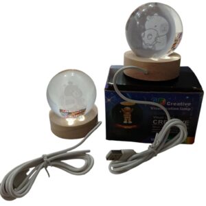 ESFERA CRISTAL LUZ CAPIBARA6CM 2533