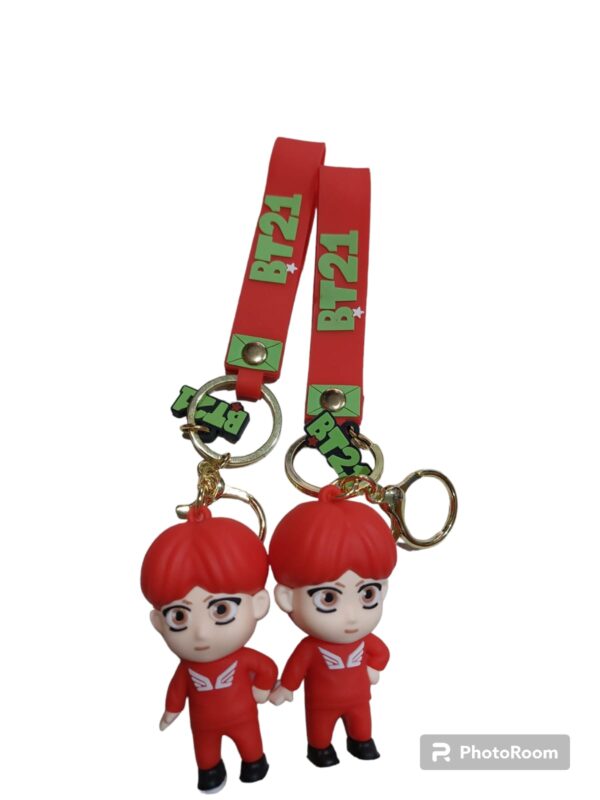 LLAVERO BTS ROJO