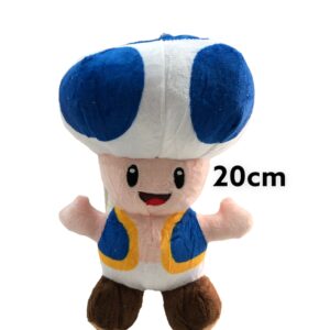 PELUCHE TOAD DE MARIO BROSS 20CM (AZUL)
