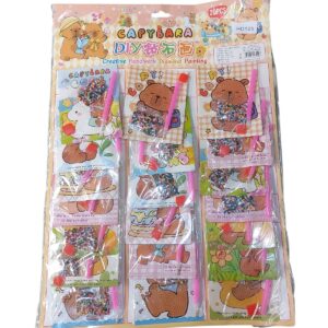 BLISTER PINTURA DIAMANTE DE CAPIBARA X20