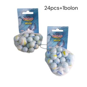BOLITAS X24PCS+1BOLON BLANCAS (18637)