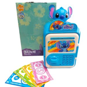 CAJA FUERTE A PILAS DE STITCH (56809)