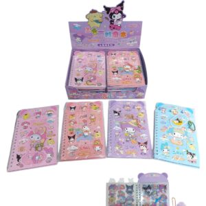 CUADERNO CON STICKERS DE KUROMI