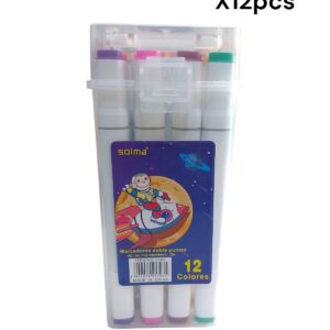 MARCADORES DOBLE PUNTA X12 (1793)