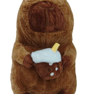 PELUCHE CAPIBARA CON MATE 45CM