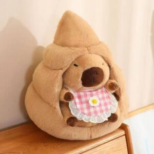 PELUCHE CAPIBARA EN CASA